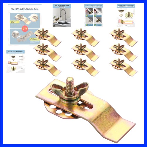 Undermount sink clips pack - undermount,