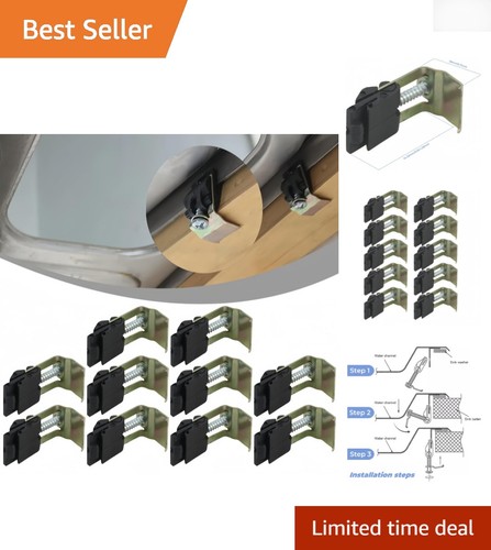 Pcs adjustable sink clips - 10,