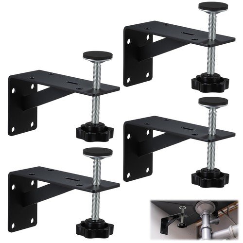 Black undermount sink brackets - undermount,