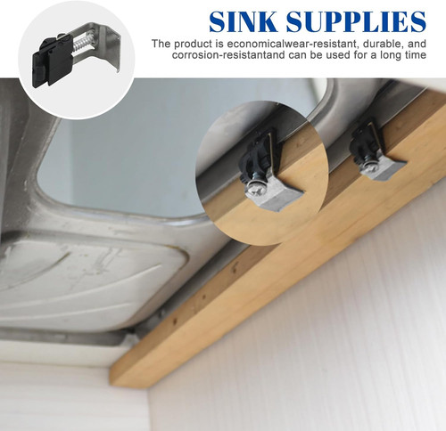 Undermount sink brackets - undermount, 10