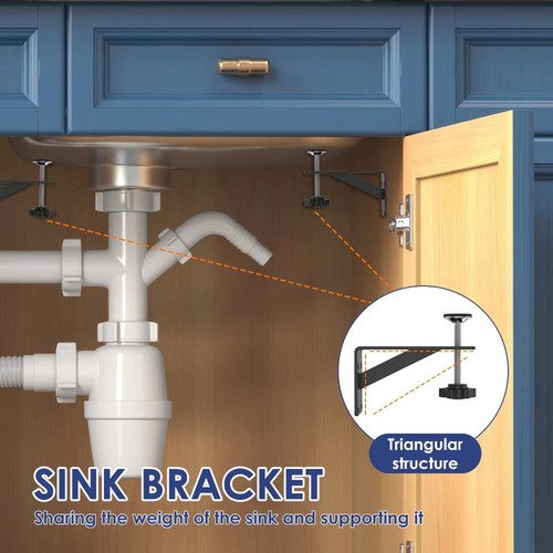 Undermount sink bracket - sink,