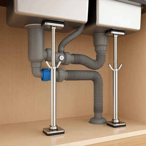 1pc undermount sink bracket - 1pc,