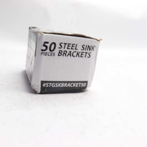 Sink brackets steel - (50-pk),