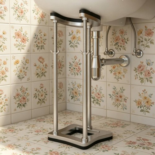 Adjustable sink support - support, frame